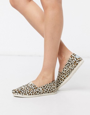 Toms Classic Canvas Leopard - Ženske Cipele | 03581KMUZ